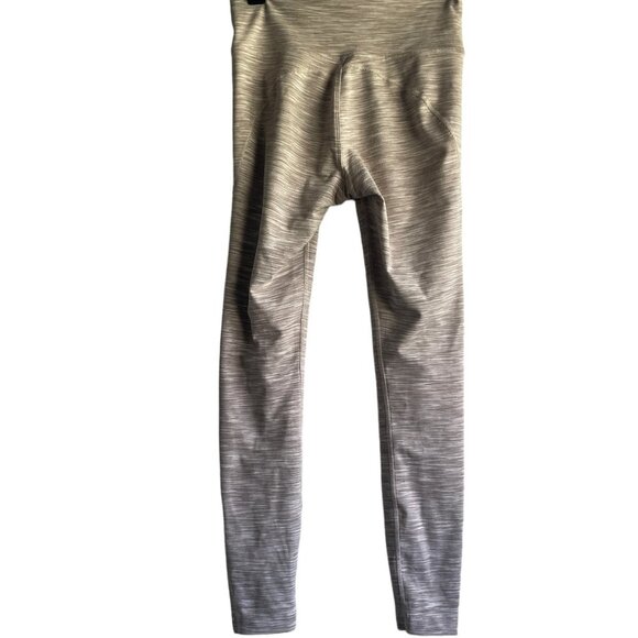 Outdoor Voices Womens Space Dye White/Tan Leggings - Size Small - Picture 2 of 5